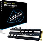  Addlink G55H 1TB PCIe Gen5 NVMe M.2 SSD with Heatsink - Up to 10,200 MB/s - Game Ready - Internal Solid State Drive - Compatible with PCs and PS5 (ad1TBG55HM2P)