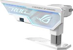  ASUS ROG Herculx Graphics Card Holder White Edition (Tool-Free Design, Included Spirit Level, Solid zinc Alloy, 72-128mm, Aura Sync)