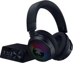 Razer Kraken V4 Pro Wireless Gaming Headset: OLED Control Hub - HD Haptics - 2.4GHz Wireless - Bluetooth - USB - 3.5 mm - Super Wideband Mic - For PC, Mac,