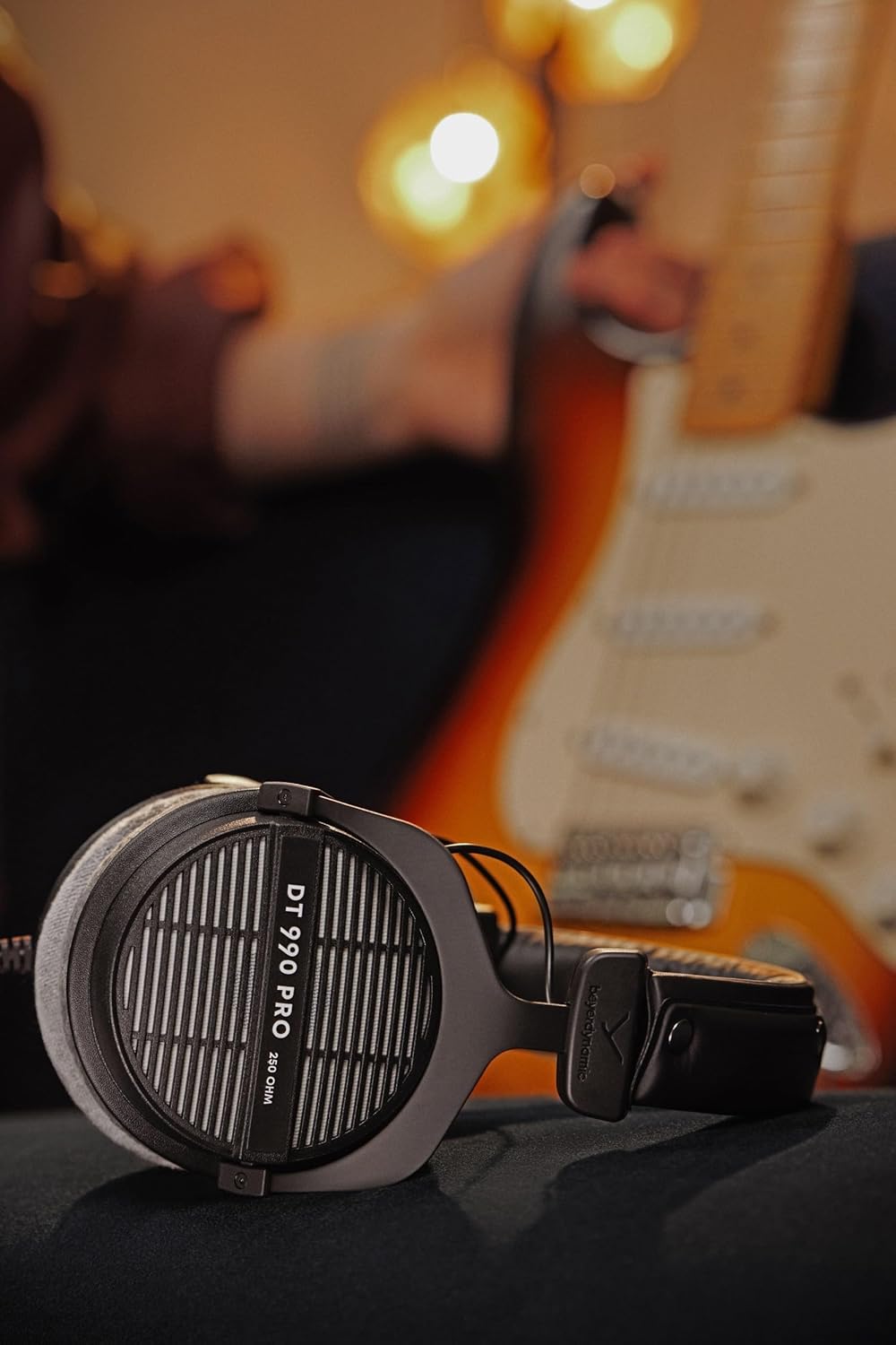  beyerdynamic DT 990 Pro 250 ohm Over-Ear Studio Headphones For Mixing, Mastering, and Editing, Wired