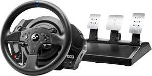  Thrustmaster T300 RS GT - High-Performance Racing Wheel and Pedal Set with Force Feedback for PC, PS4, and PS5, PS5 Pro