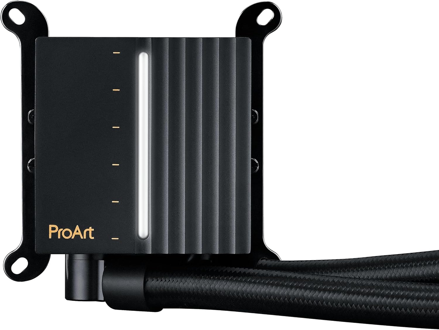 ASUS ProArt LC 420 - AiO Liquid Cooling with Illuminated System Status Meter and Three Noctua NF-A14 industrialPPC-2000 PWM 140mm Radiator Fans