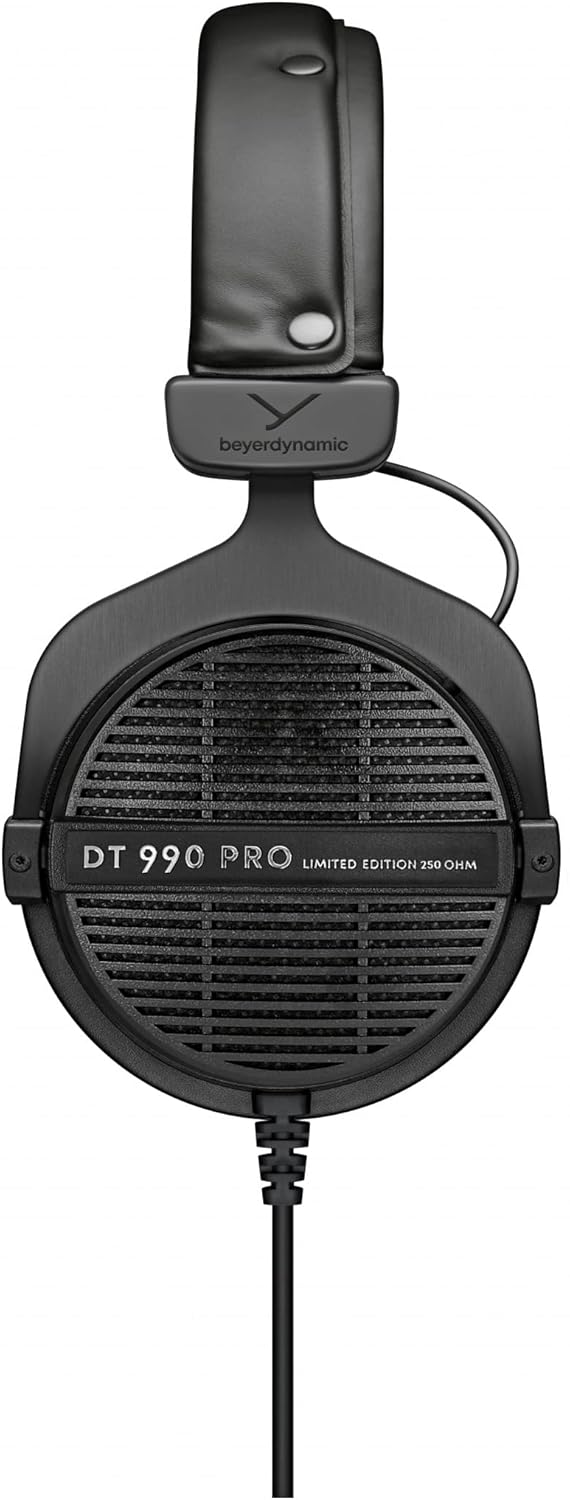 beyerdynamic 713368 250 OHM DT 990 PRO - LIMITED EDITION (Straight Cable) Wired black