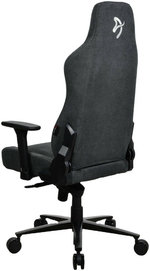 Arozzi Vernazza Gaming Chair, Soft Fabric Material, 3D Armrests, Rocking & Lock-Tilt Function, Adjustable Height & Backrest, 145kg Weight Capacity, Standard Size, Dark Gray | VERNAZZA-SFB-DG