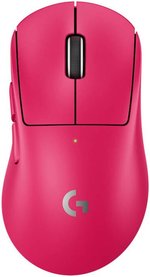 Logitech PRO X SUPERLIGHT 2 DEX LIGHTSPEED Wireless Gaming Mouse, Hero Sensor 2, 44000 DPI, Up To 8 kHz Polling Rate, Responsive Optical Precision, Up To 95 Hours Battery, Pink | 910-007371