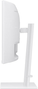 SAMSUNG S65TC ViewFinity S6 Monitor, 34" VA UWQHD Display, 100Hz Refresh Rate, 5ms Response Time, 1000R Curvature, Built-In Speaker, KVM Switch, FreeSync Technology, White | LS34C650TAMXUE