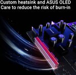 ASUS ROG Strix OLED XG27AQDMG Gaming Monitor, 27" QHD WOLED Display, 240Hz Refresh Rate, 0.03ms (GtG) Response Time, FreeSync Premium & G-SYNC Compatible, Black | 90LM0AH0-B01A70