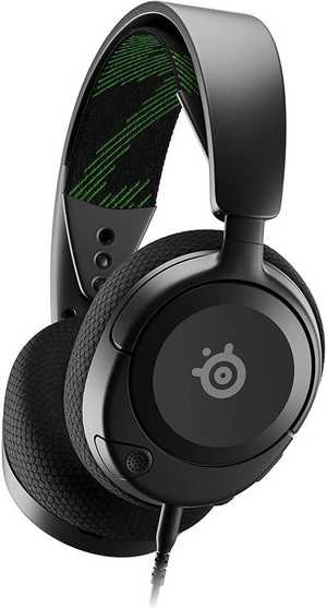 SteelSeries Arctis Nova 1X Multi-System Gaming Headset, Hi-Fi Drivers , 360Â° Spatial Audio, AirWeave Memory Foam Ear Cushions, Lightweight, Xbox, PC, PS5, PS4, Black | 61616