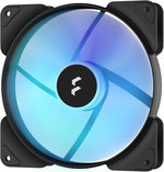 Fractal Design Aspect 14 RGB PWM Fans, 140mm Fan Size, Wide 500-1700 RPM Range , 20 - 78 CFM Airflow, PWM Control with Wide RPM Speed Range, Black Frame - 3 Pack | FD-F-AS1-1407