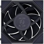 Lian Li Uni Fan TL 120 Case Fan, 1.6â€ LCD, 120mm Fan Size, 1900 RPM Fan Speed, 62 CFM Airflow, PA66 / PBT Materials, Fluid Dynamic Bearing, Single Pack, Black | G99.12TLLCD1B.00