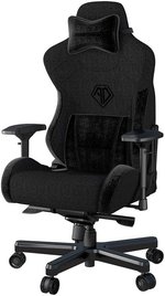 Anda Seat T-Pro II Premium Gaming Chair, 4D Armrests, Memory Foam Neck Pillow & Lumbar Support, Black | AD12XLLA-01-B-F