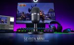 Razer Seiren Mini, Ultra-Precise Supercardioid Pickup Pattern, Professional Recording Quality, Ultra-Compact Build, Shock Resistant - Black | RZ19-03450100-R3M1