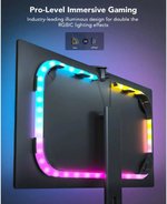 Govee Dream View G1 Pro Gaming Light, Compatible With 24''-29'' Monitor, 4 Specialized Game Modes, Two-Way Audio Visualizer, Music Sync & 42 Scene Modes, RGBIC Colors| B604B211