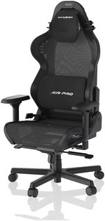 DXRacer Air Pro Stealth Gaming Chair, Ultra-breathable Mesh, 4D Armrests, Magnetic Lumbar Support, 135Â° Adjustable Back Angle, 2.36â€˜â€™ Caster Wheels, Up to 100Kg Weight Support, Black | AIR-R1S-N.N-B4