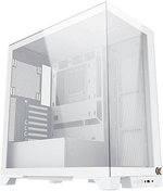 Xigmatek Endorphin Ultra Artic Mid Tower PC Case, 0.8mm SPCC Thickness Material, Up to 360mm Radiator Support & 8 Fans Support, Front & Left Tempered Glass Panel, White | EN41334