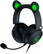 Razer Kraken Kitty V2 Pro Gaming Headphones, 50mm Razer TriForce Titanium, Passive Noise Cancellation, Unidirectional Pick-Up Pattern, USB Type-A Connectivity, Black | RZ04-04510100-R3M1