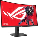  ASUS ROG Strix 32â€ 1440P USB-C Curved HDR Gaming Monitor (XG32WCS) - QHD, 180Hz, 1ms, Fast VA, Extreme Low Motion Blur Sync, FreeSync, DisplayWidget, Tripod...