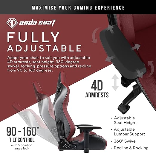 ANDASEAT CHAIR KAISER MAROON V2