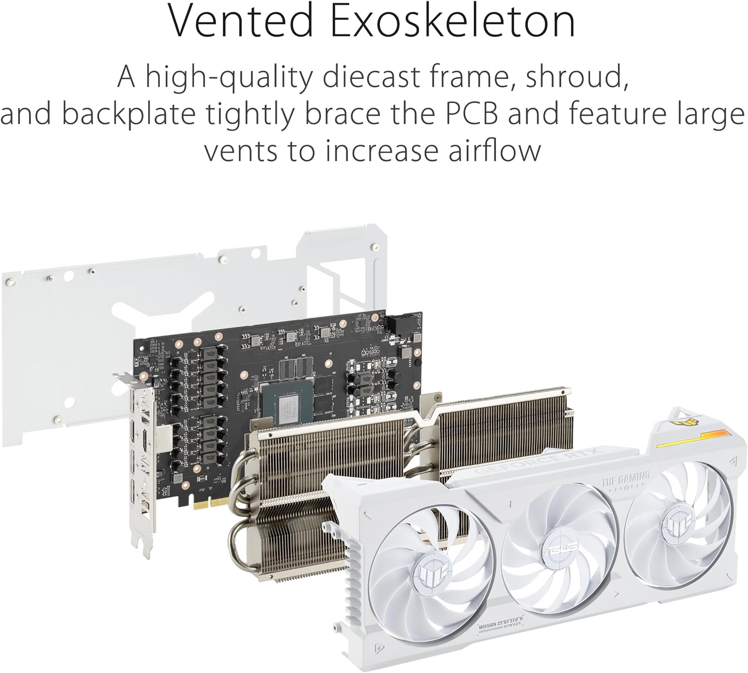 ASUS TUF Gaming GeForce RTX 4070 Ti White 12GB GDDR6X OC Edition Gaming Graphics Card White (NVIDIA GeForce RTX4070Ti DLSS 3, PCIe 4.0, 2X HDMI 2.1, 3X...