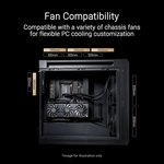  ASUS ProArt PA602 Wood Edition Tempered Glass E-ATX PC Case (Certified Wood, Pre-Installed System Fans and Graphics Card Holder, Supports 420mm Radiator, IR...