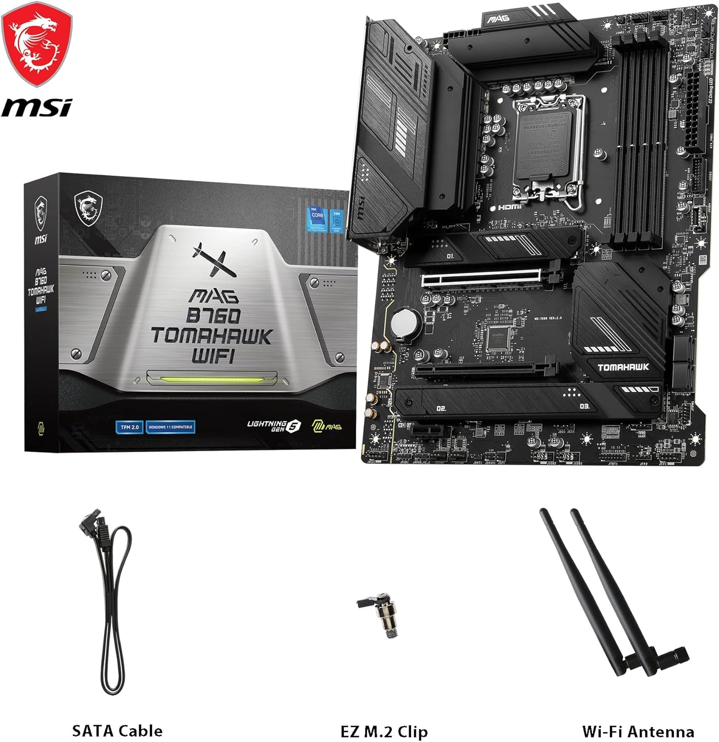 MSI MB MAG B760 TOMAHAWK WIFI D4