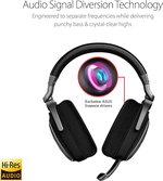ASUS ROG Delta USB-C Gaming Headset for PC, Mac, Playstation 4, Teamspeak, and Discord with Hi-Res ESS Quad-DAC, Digital Microphone, and Aura Sync RGB Lighting | 90YH00Z1-B2UA00