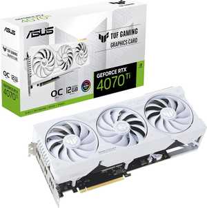 ASUS TUF Gaming GeForce RTX 4070 Ti White 12GB GDDR6X OC Edition Gaming Graphics Card White (NVIDIA GeForce RTX4070Ti DLSS 3, PCIe 4.0, 2X HDMI 2.1, 3X...
