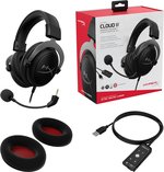 HyperX KHX-HSCP-GM Cloud II - Gaming KopfhÃ¶rer (fÃ¼r PS4/Mac-PC/Xbox One/Mobile) gun metal
