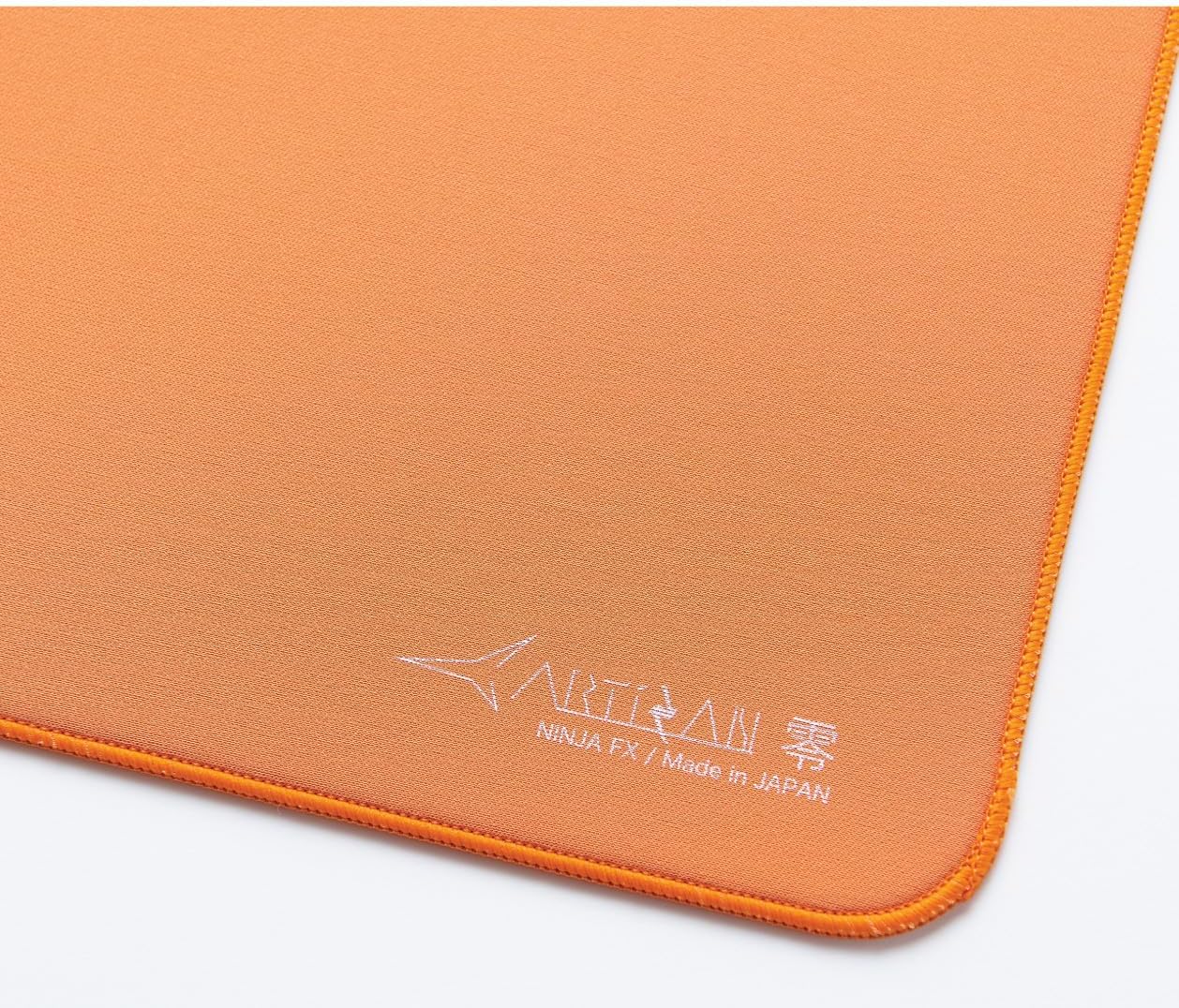ARTISAN Artisan FX Zero SOFT Orange Gaming Mouse Pad eSports (XL, Orange)
