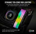 CORSAIR Vengeance RGB 48GB (2x24GB) DDR5 Desktop Memory, 6000MHz Memory Speed (PC5-48000), 36-44-44-96 Latency, Intel XMP 3.0, 1.40V, 288-Pin, Black | CMH48GX5M2E6000C36