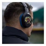 Konix One Piece Bluetooth Headset - Black/Blue