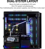 CORSAIR OBSIDIAN 1000D Super-Tower Case, Smoked Tempered Glass, Aluminum Trim - Integrated COMMANDER PRO Fan And Lighting Controller | CC-9011148-WW