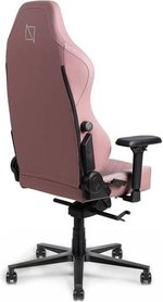 Navodesk APEX Cloud Leather Ergonomic Gaming Chair, 155Â° Reclining High Back Chair, 4D Metal Armrest, Magnetic Memory Foam Headrest, Lumbar Support, 60mm Castors, Bubblegum | B0CCYV5TG2