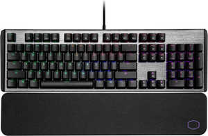 Cooler Master CK550 V2 Brown Switch RGB Mechanical Gaming Keyboard, Aluminum Design, RGB Backlighting, On-the-Fly & Software, Low-friction Wrist Rest, ENG-ARB Layout, Gunmetal Black | CK-550-GKTM1-AE