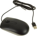 Dell MS116 USB Wired Optical Mouse, 1000 DPI Optical Tracking, 6ft Cable, Black | 570-AAIR