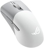 ASUS ROG Keris AimPoint Wireless Gaming Mouse, 2.4GHz & BT, 36000 dpi, AimPoint Optical Sensor, 5 Prog Buttons with Shortcuts, 650 IPS Max Speed, Up to 119H Battery, White | 90MP02V0-BMUA10
