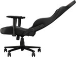 ASUS ROG Aethon Gaming Chair, 2D Armrests, All-steel frame, EPU Leatherette Cushions, High-Density Cold-Cure Foam, Class 4 Gas Lift, Lumbar Support, PU Casters, Black | 90GC01H0-MSG010