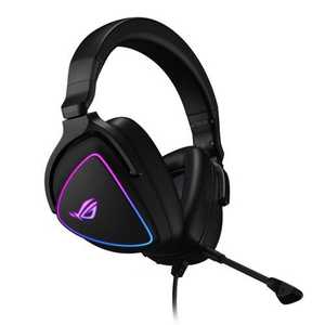 ASUS ROG Delta USB-C Gaming Headset for PC, Mac, Playstation 4, Teamspeak, and Discord with Hi-Res ESS Quad-DAC, Digital Microphone, and Aura Sync RGB Lighting | 90YH00Z1-B2UA00