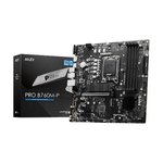  MSI PRO B760M-P DDR4 ProSeries Motherboard, Supports 12th/13th Gen Intel Processors, Micro-ATX, LGA 1700 - Black