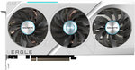 GIGABYTE GeForce RTX 4070 SUPER EAGLE OC ICE Graphics Card, 12GB GDDR6X 192 bit Memory, 2535 MH Core Clock, 21 Gbps Memory Speed, 7168 CUDA, PCI-E 4.0, 3* DP / 1* HDMI | GV-N407SEAGLEOC ICE-12GD