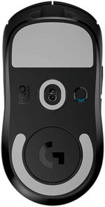 Logitech G Pro X Superlight Wireless Mouse, 2.4 GHz Connectivity, 40G Acceleration, 25600DPI Hero Optical Sensor, 70 Hour Battery Life, 5 Buttons, Windows/Mac Compatible, Black | 910-005881/910-005884