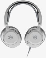 SteelSeries Arctis Nova 1P Multi-System Gaming Headset, Hi-Fi Drivers, 360Â° Spatial Audio, AirWeave Memory Foam Ear Cushions, Lightweight, PS5, PS4, PC, Xbox, White | 61612