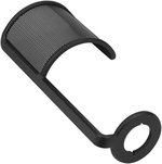 Streamplify Mic Arm RGB Microphone With Mounting Arm, 2 Audio Playback Modes, Quick Mute Functions, RGB Lighting, Pop Filter, Cardioid Pickup Pattern, Plug & Play, Black | MIC-48-RGB-MA-BK