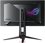 ASUS ROG Swift PG27UCDM Gaming Monitor, 27" QD-OLED Display, 4K UHD Resolution, 240Hz Refresh Rate, 0.03ms (GtG) Response Time, AMD FreeSync Premium Pro & NVIDIA G-SYNC, Black | PG27UCDM