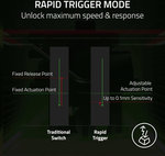 Razer Huntsman V3 Pro Tenkeyless Keyboard, Razer Analog Optical Gen-2 Switch, 1000Hz Polling Rate, Chroma RGB, Magnetic Firm Wrist Rest, English Layout, Type C Cable, White | RZ03-04981700-R3M1