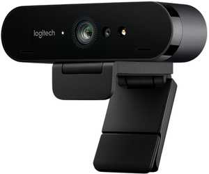 Logitech Brio 4k Stream Edition Webcam, Ultra HD 4K/30fps, 1080p/60fps Streaming, USB 3.0 Cable and USB 2.0, Autofocus, Built-In Stereo Microphone, 65Â°/78Â°/90Â°, Webcam - Black I 960-001194