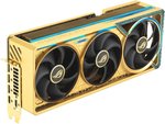 ASUS ROG Astral GeForce RTX 5090 Dhahab OC Edition Graphics Card, 32GB GDDR7 512-Bit Memory, 2580 MHz Boost Clock, 21760 CUDA Cores, 28 Gbps Memory Speed, Gold | 90YV0LW6-M0NM00