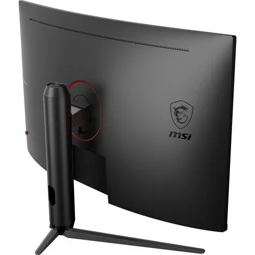  MSI G32CQ5P Curved Gaming Monitor, 31.5" WQHD VA Display, 170Hz Refresh Rate, 1ms (MPRT) Response Time, 1500R Curvature, AdaptiveSync Anti-Flicker Technologied, 1.07B Colors, Black | G32CQ5P
