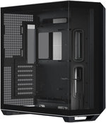 APNX V1 V1-BW-v1 ATX Mid Tower Glass Edition Computer Case, Up To 360mm Radiators, x10 Fan Slot, SGCC Body Material, ABS Front Panel, 0.8mm Steel Thickness, Black & White | APCM-VI01003.M1