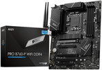  MSI PRO B760-P WIFI DDR4 LGA 1700 ATX Motherboard, Intel B760 Chipset, 4x DDR4 RAM, Wi-Fi 6E | 2.5 GbE | Bluetooth 5.3, 2 x M.2 PCIe, 5 x PCIe 3.0 & 4.0, 1x HDMI, 1x DP, USB 2.0, 3.2 | 911-7D98-001